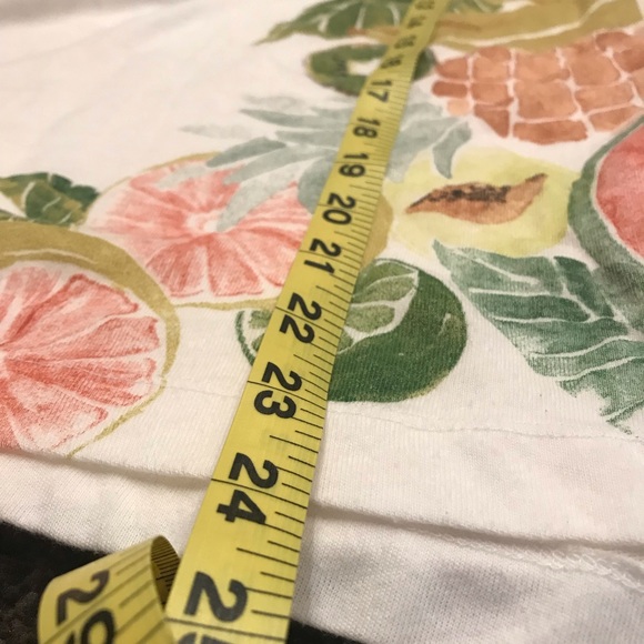 J. Crew Collection Mixed Fruit Tropical Tank XS - Picture 5 of 6